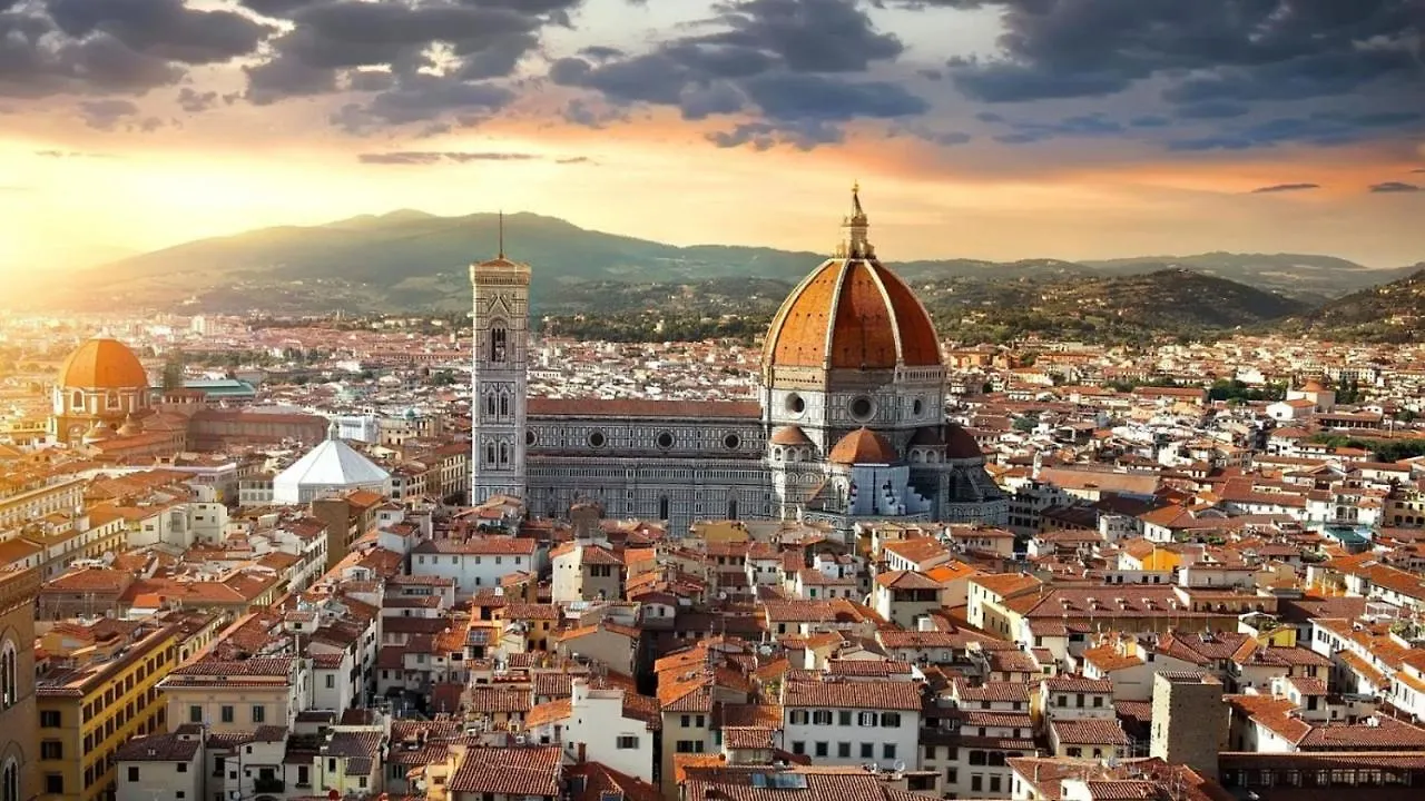 Romantico Attichino Con Terrazzo Vista Duomo !! Florencja Apartament